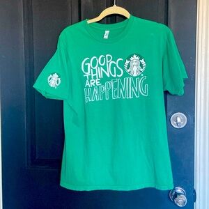 Starbucks good things are happening